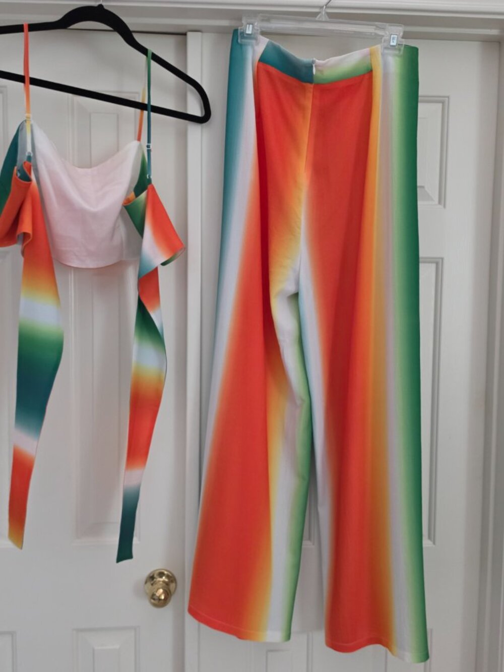 Multi Color Pant Set - Picture 6 of 10